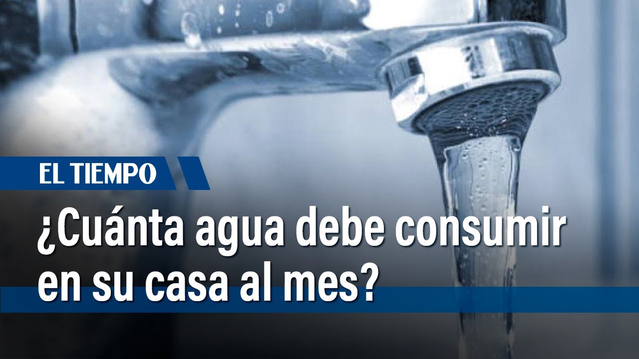 cuanta agua consume una familia al mes
