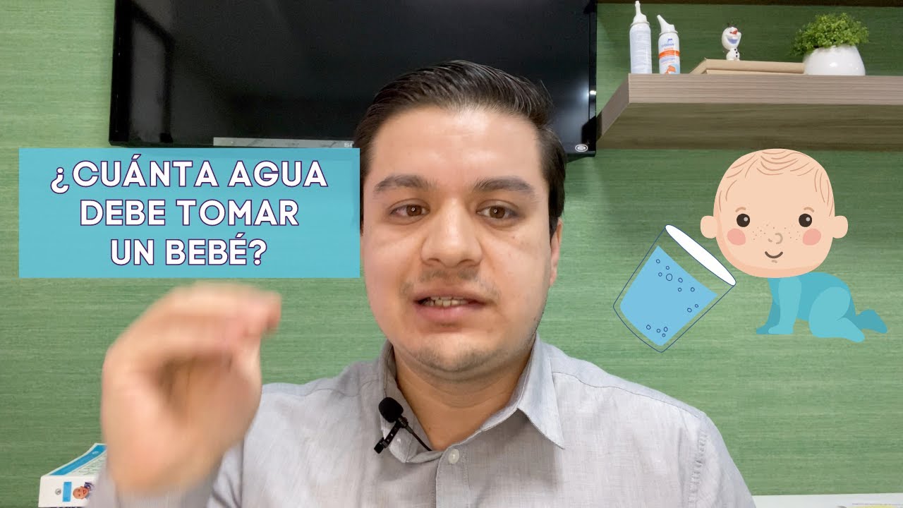 cuanta agua debe tomar un bebe de 1 año