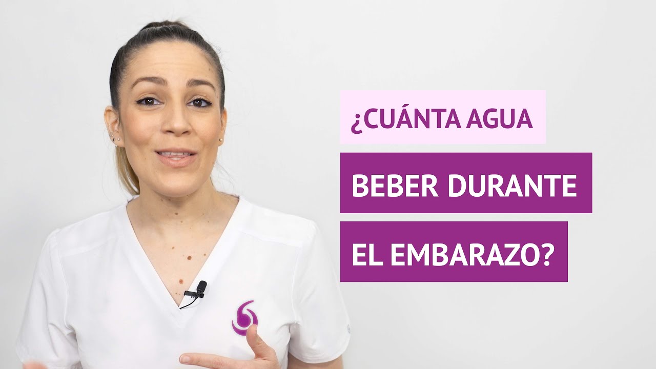 cuanta agua debe tomar una embarazada