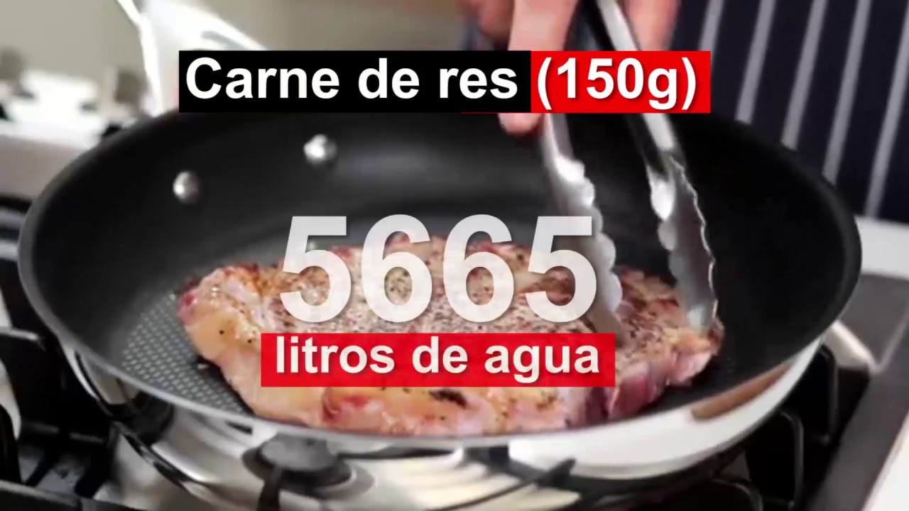 cuanta agua se necesita para producir