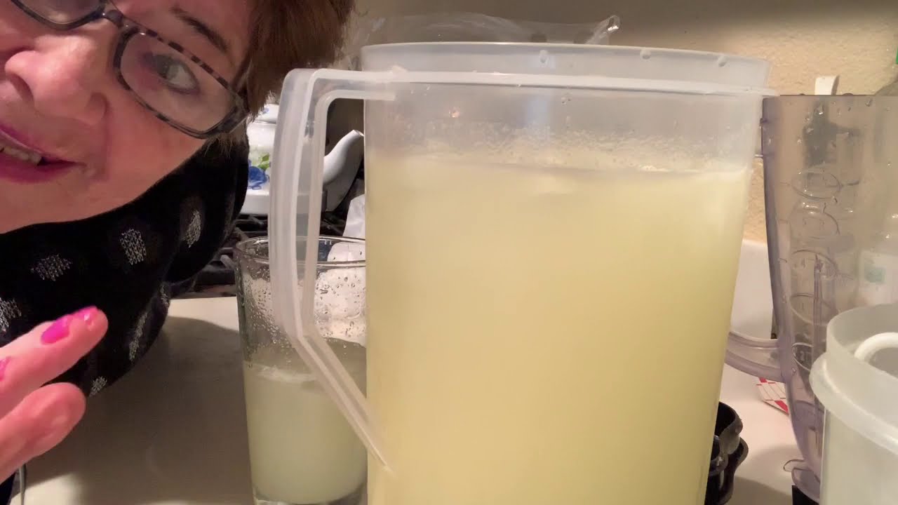 cuantos limones para 3 litros de agua