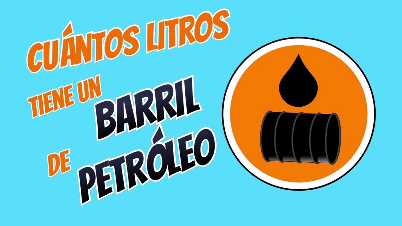 cuantos litros trae un barril de agua