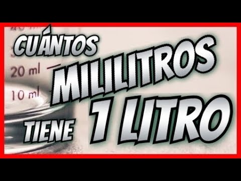 cuántos miligramos es un litro de agua