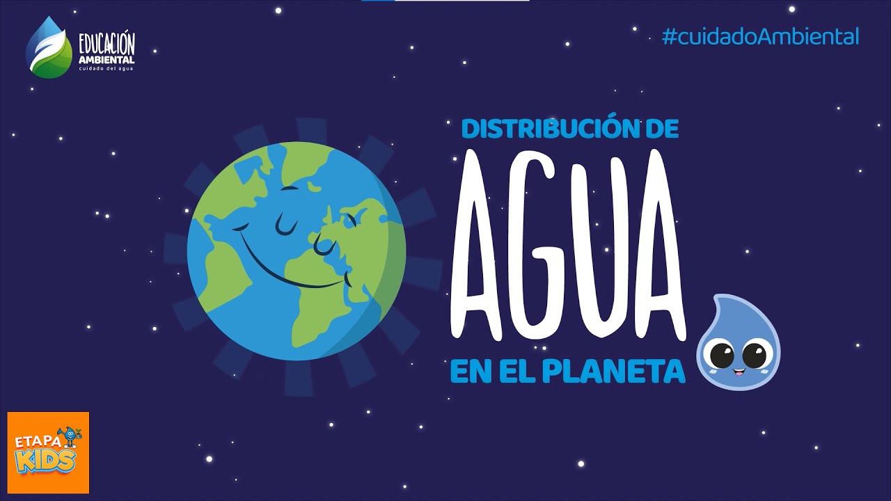 distribucion del agua en la naturaleza