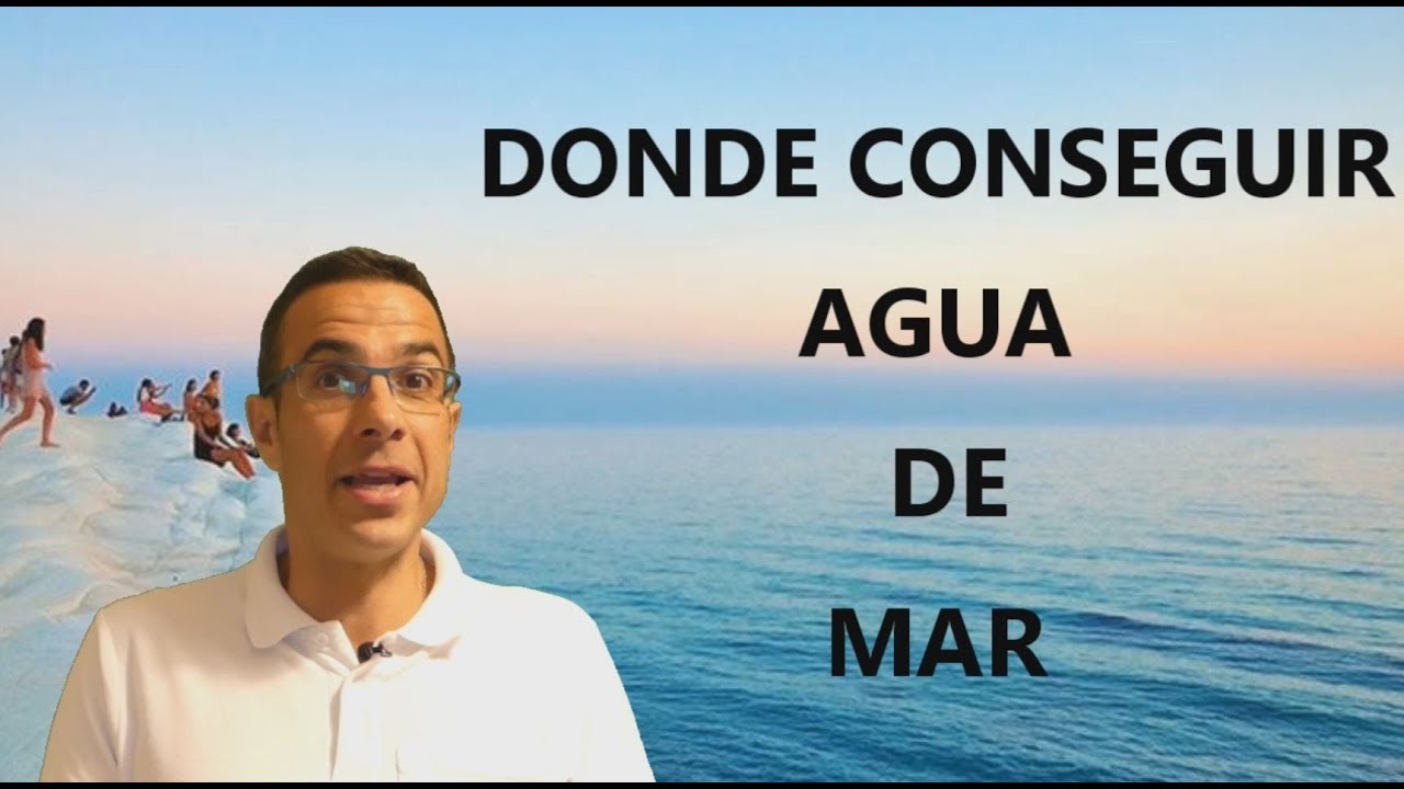 donde comprar agua de mar en colombia