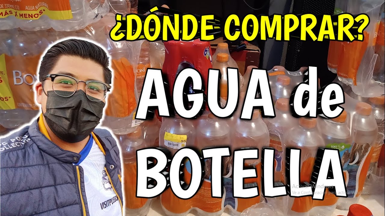 donde comprar agua embotellada barata