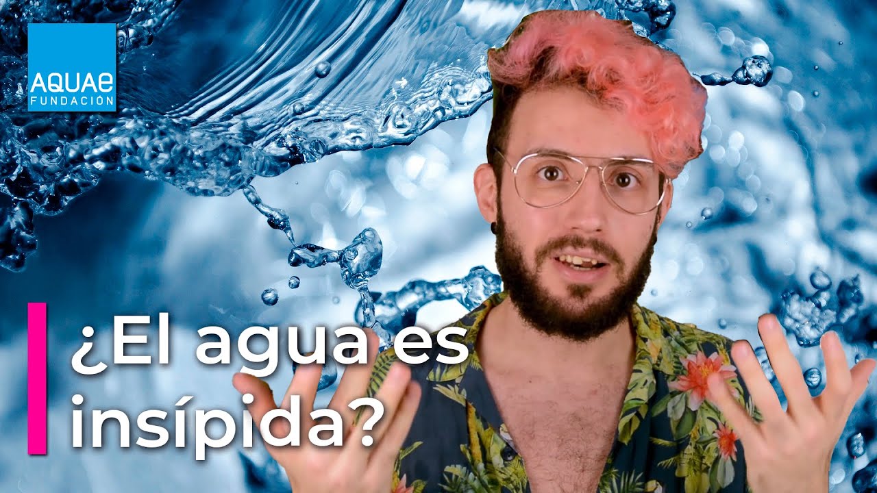 el agua es insipida incolora e inodora