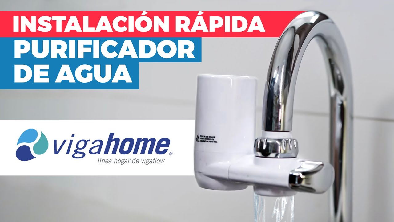 filtro purificador de agua para llave