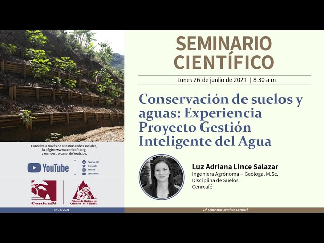 gestión y conservación de aguas y suelos