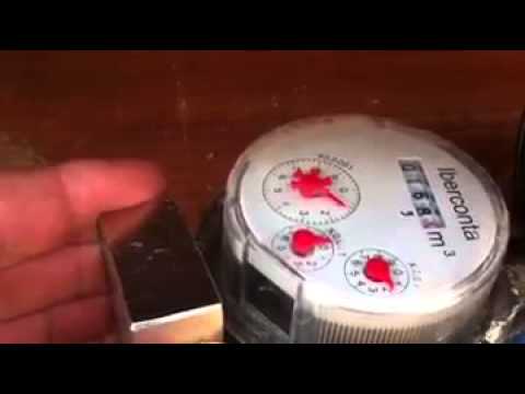 imanes para trucar el contador del agua