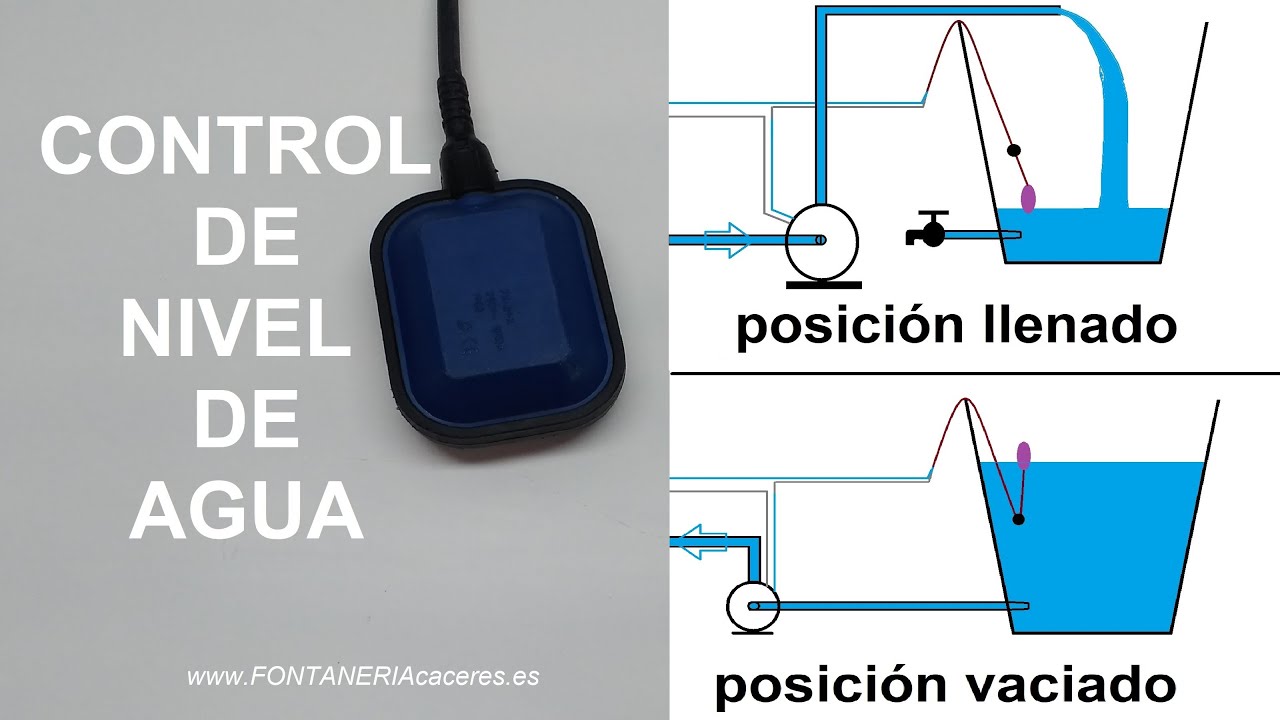 instalacion de sensor de nivel de agua