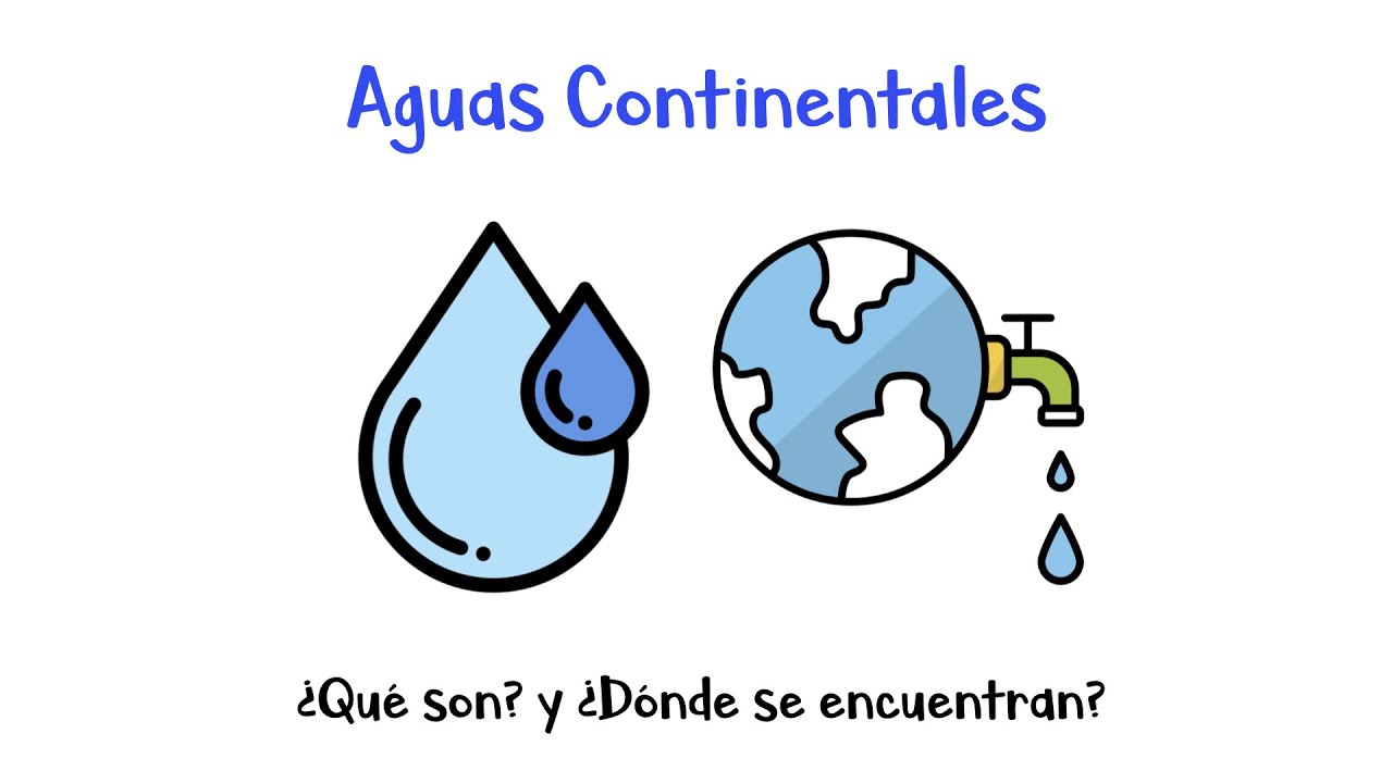 las aguas continentales se concentran en