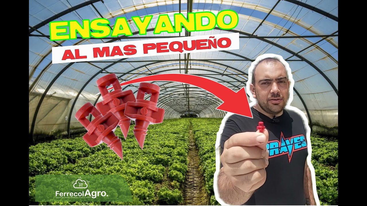 nebulizadores de agua para invernaderos