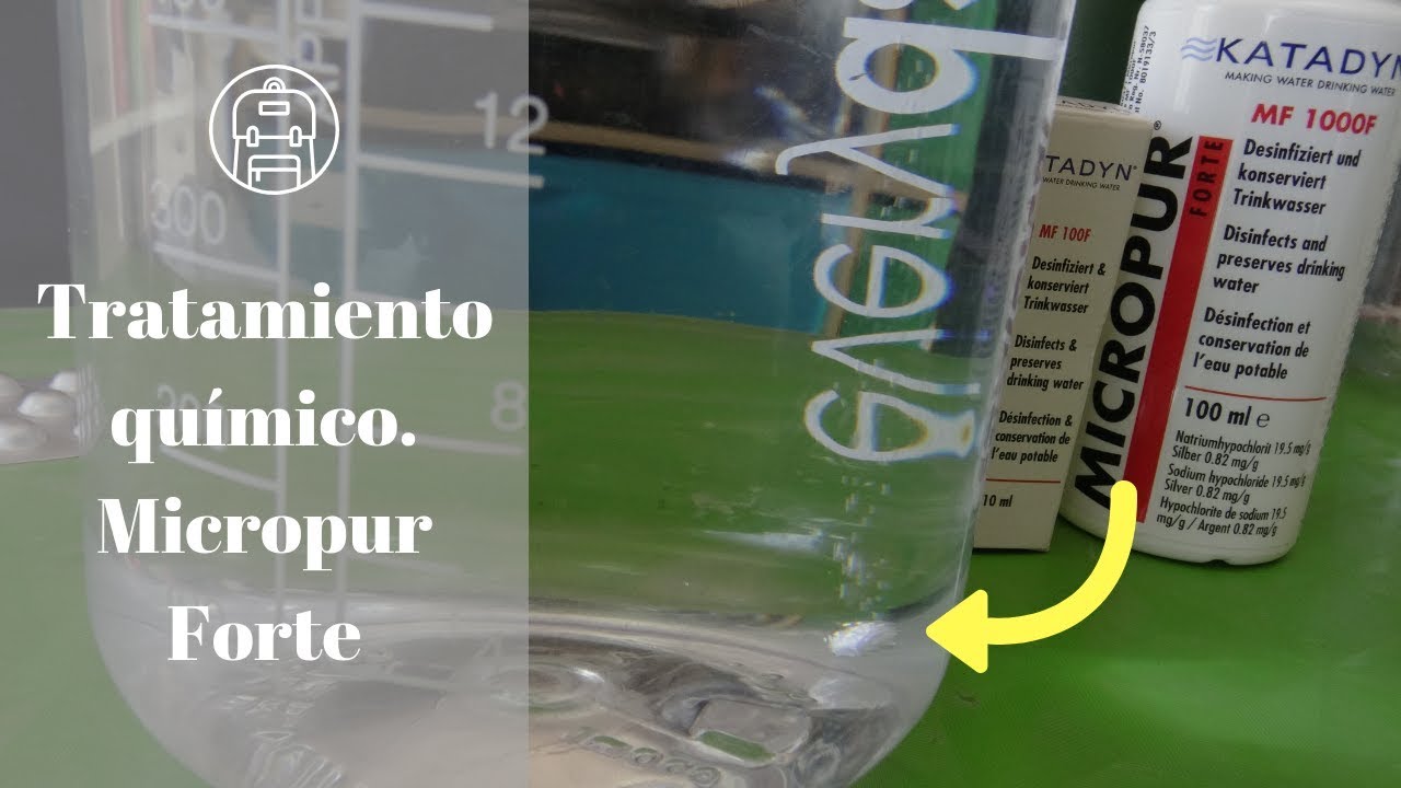 pastillas de cloro para purificar agua