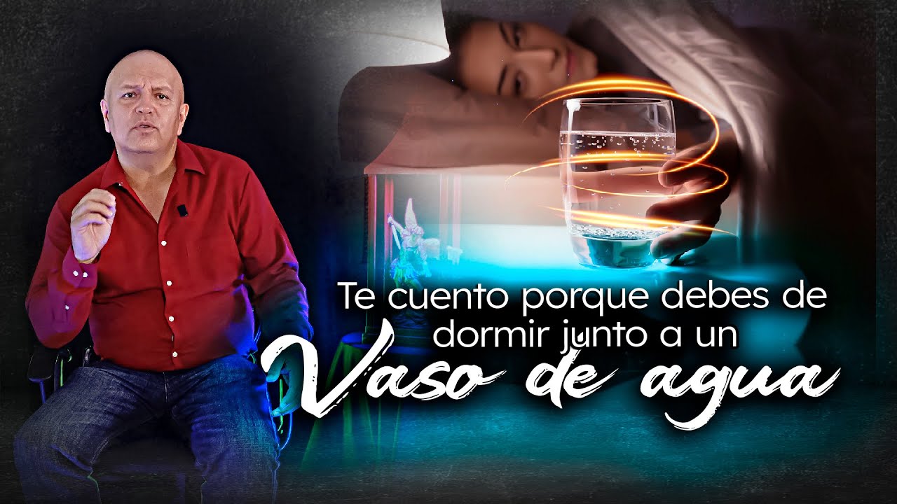 poner un vaso de agua en la habitacion