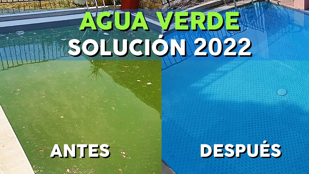 porque el agua de mi piscina esta verde