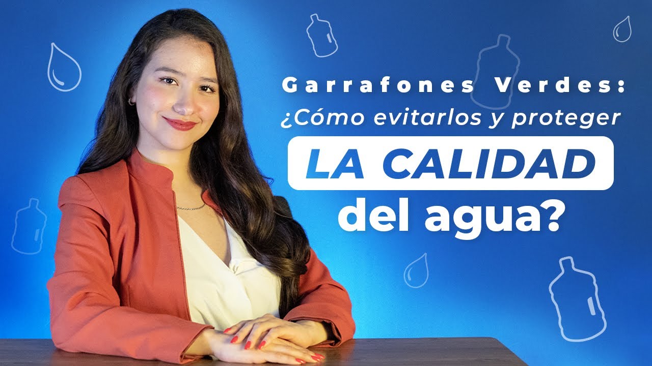 porque el agua purificada se pone verde
