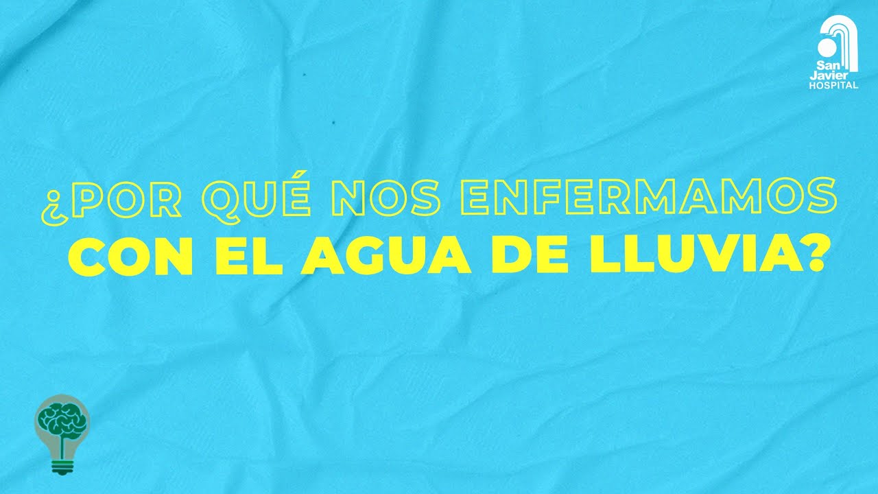 porque se contamina el agua de lluvia