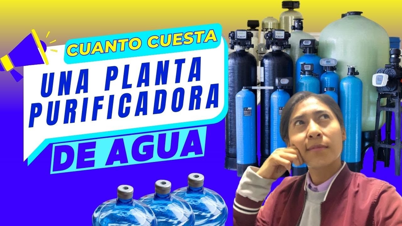 presupuesto de una purificadora de agua