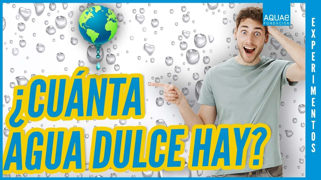 proporcion de agua dulce en la tierra