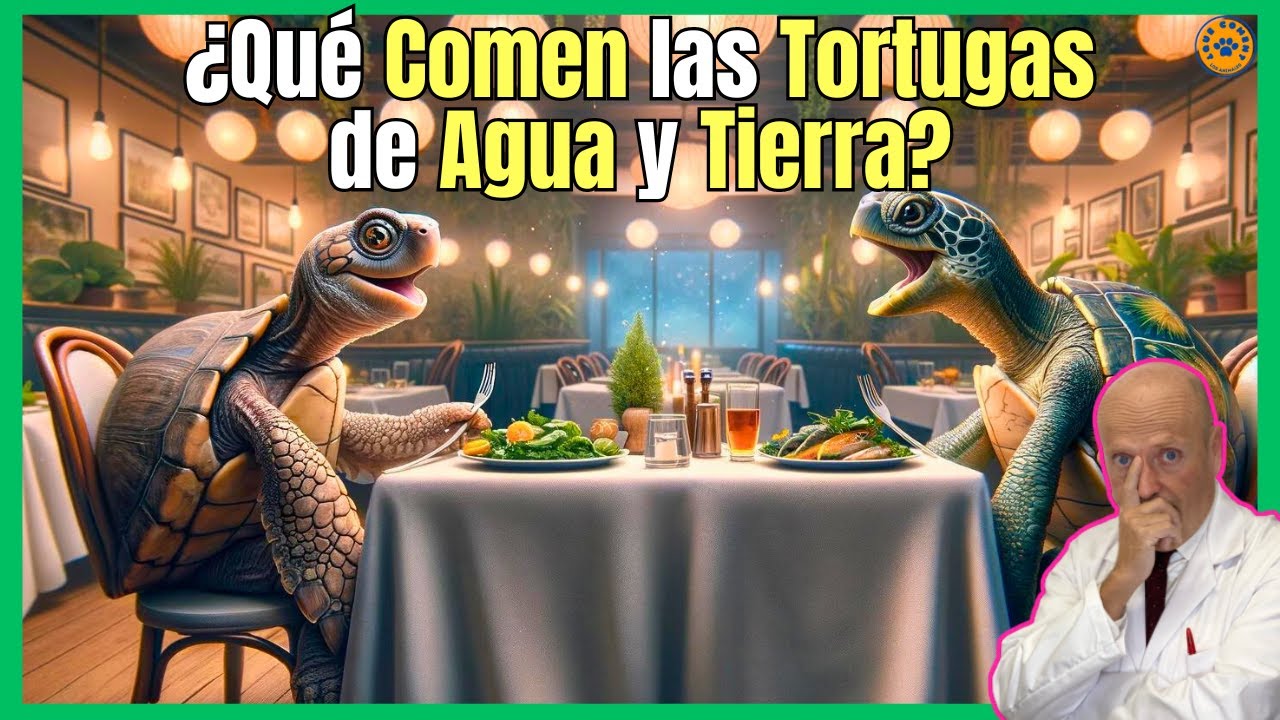 que comen las tortugas de agua y tierra