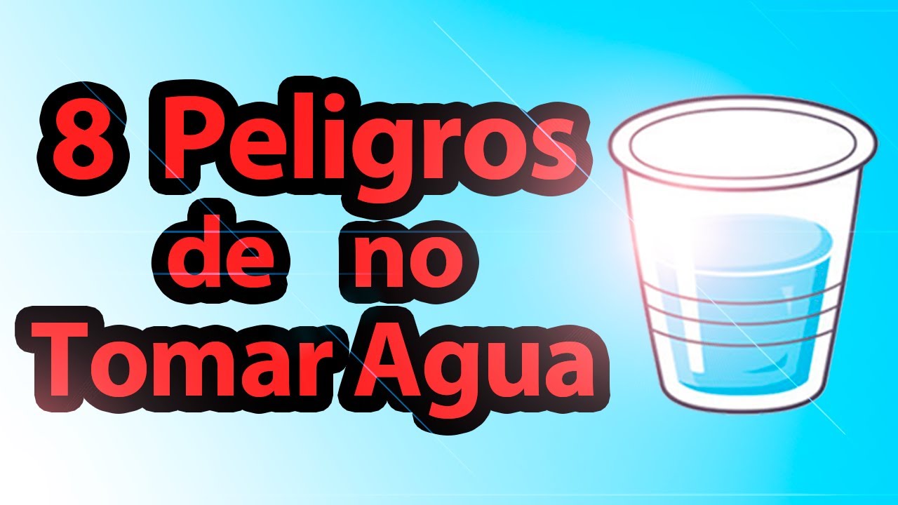 que enfermedades causa el no tomar agua