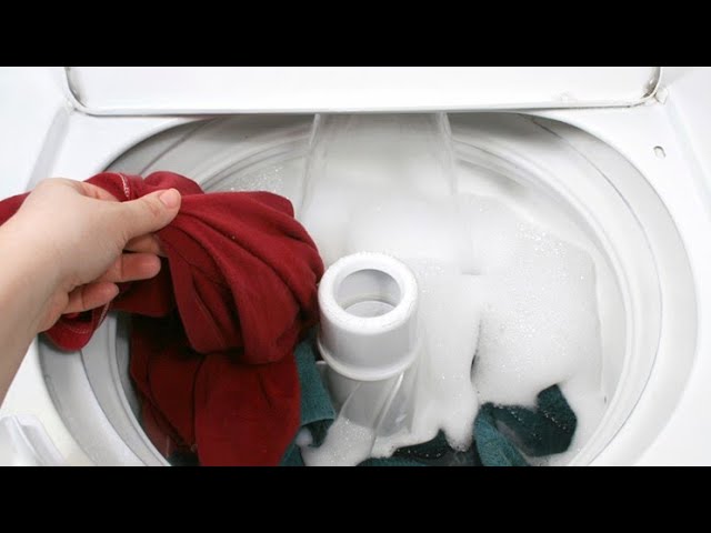 que pasa si dejo la lavadora con agua