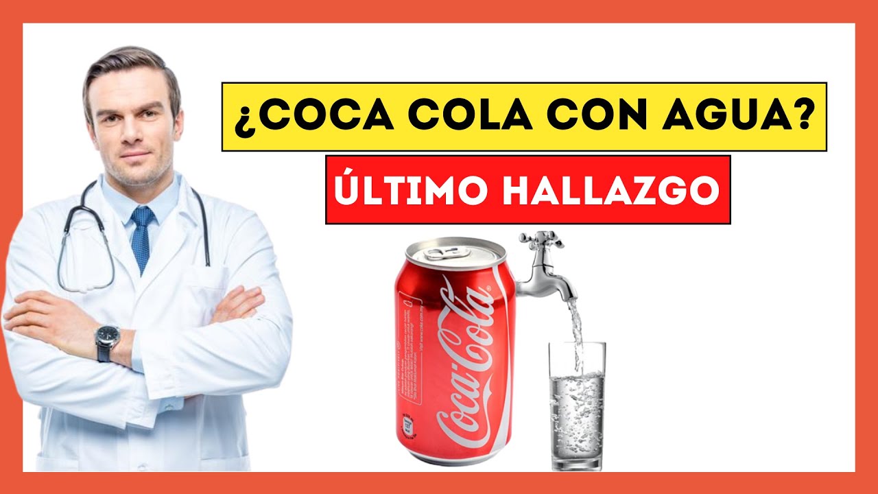 que pasa si mezclo coca cola con agua