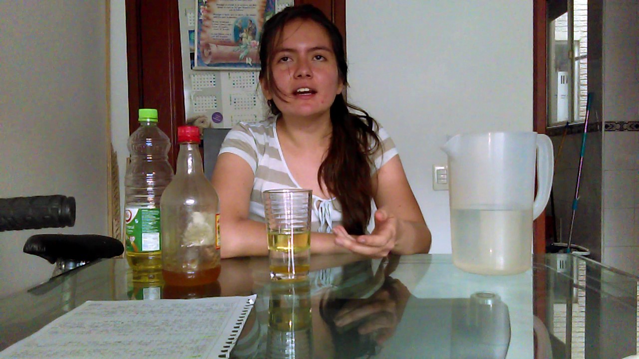 que sucede si mezclamos agua con miel