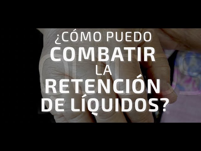 retencion de agua en el cuerpo humano