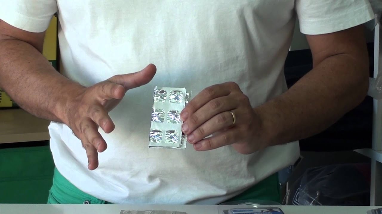tabletas de yodo para purificar el agua
