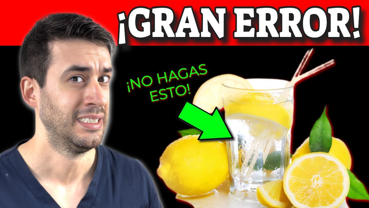 tomar agua con limon despues de comer
